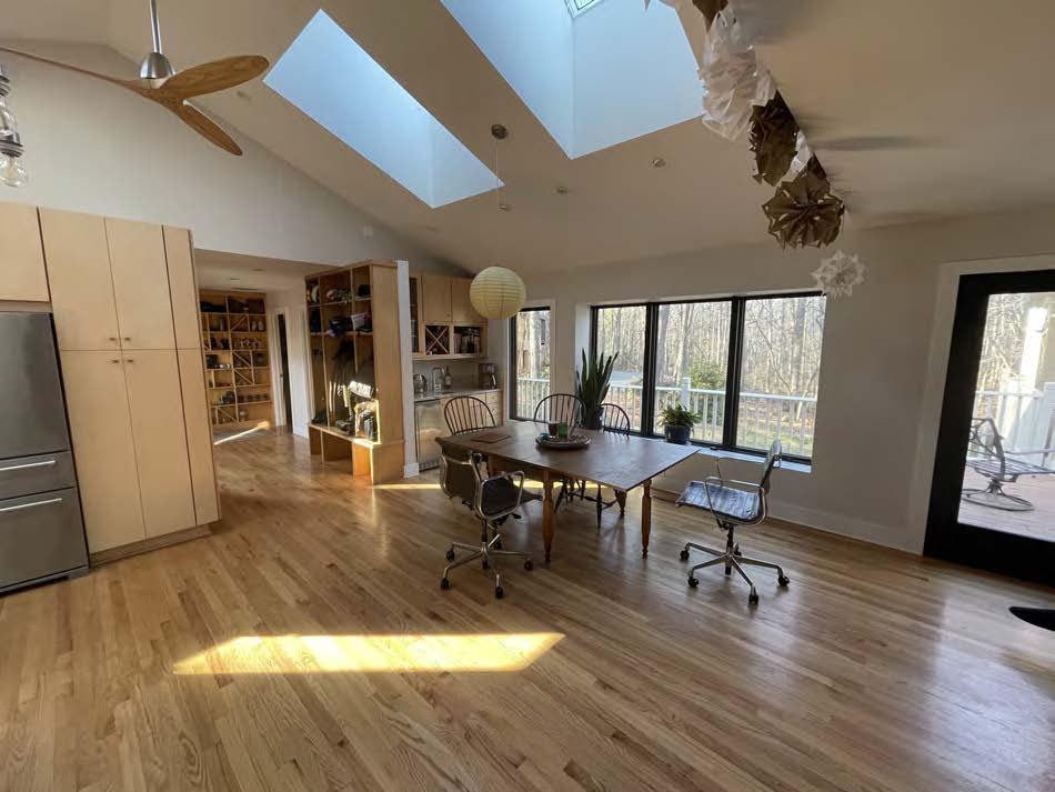 dining room at The G House